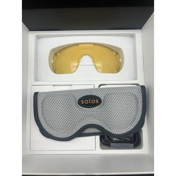 Solos Smart Glasses - Yellow
Bluetooth , android, iPhone compatibility. 
New - Picture 4 of 4